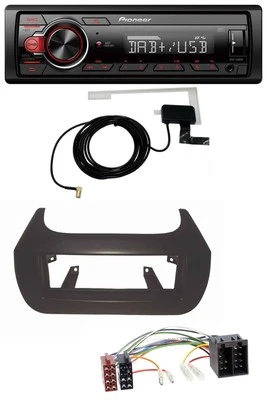 Pioneer 1DIN MP3 DAB USB AUX Autoradio für Citroen Nemo Fiat Fiorino Qubo Peugeo - Bild 1 von 4