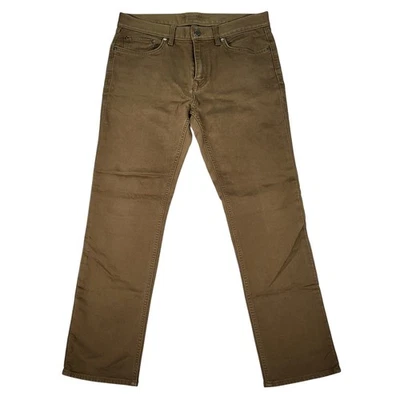 Pantalones Banana Republic para hombre 32x30 (se adapta a 34x29) Traveler calce ajustado marrón elástico Foto 1 de 4