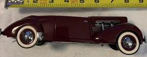 Toy Model 1937 Cord 812 Phaeton Franklin Mint Car - Picture 1 of 8