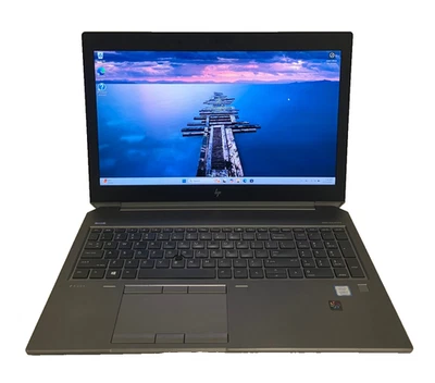 HP Zbook 15 G5 UHD NVIDIA Quad. P2000 4 GB 2,60 GHz Intel Core i7-8850H 32 GB 500 GB Foto 1 de 4