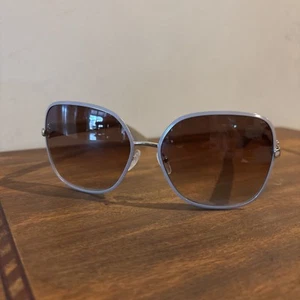 Gafas de sol para mujer Salvatore Ferragamo dorado/marfil marrón degradado 59 mm SF150S 721 - Imagen 1 de 13