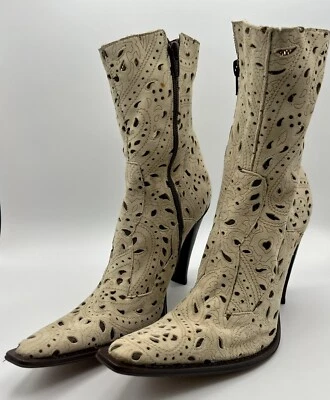 Botas femininas Gianni Barbato 37,5 - Imagem 1 de 4
