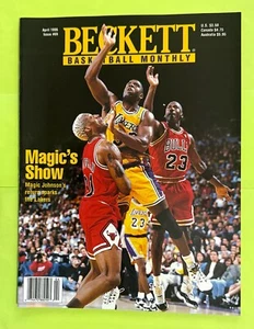 1996 Beckett Basketball Monthly Magic Johnson Lakers Rodman Jordan Bulls Vintage - Bild 1 von 2