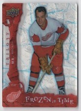 2008-09 Upper Deck TRILOGY FROZEN IN TIME GORDIE HOWE /799 DETROIT #111 R64