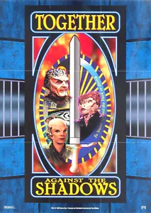 Babylon 5 Nightwatch Poster P1 Against the Shadows Fleer Skybox 1996 - Imagen 1 de 1