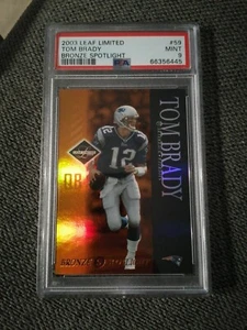 Tom Brady - 2003 Leaf Limited - Bronze Spotlight - /150 - Bild 1 von 2