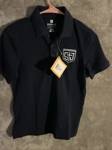 Navy blue St. James Catholic school navy uniform shirt - Picture 1 of 2