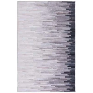 Safavieh Faux Hide 6'-0" x 9'-0" Polyester Power Loomed Rug in Ivory / Gray - Picture 1 of 7