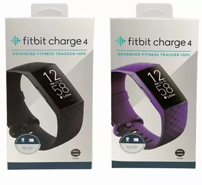 Fitbit Charge 4 Smart Bracelets motion detection Stopwatch Yoga Timer S&L Sizes