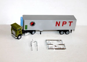 CAMION POIDS LOURD 1/87 NPT NORTHERN PACIFIC TRANSPORT, TRACTEUR + SEMI REMORQUE - Picture 1 of 6