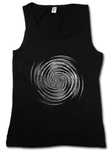 HYPNO SPIRAL III WOMEN TANK TOP Labyrinth Mystic Hypnotic Esoterik Circle - Picture 1 of 1