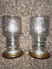 Lord Of The Rings Light Up Burger King Glass Goblets Strider & Frodo