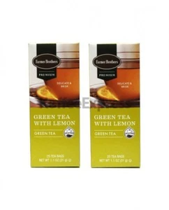 Té verde Farmer Brothers Premium con limón, cajas de 2/25 quilates - Imagen 1 de 4