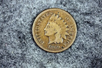 ESTATE FIND 1869 - Indian Head Cent!! #J09176 - Image 1 of 2