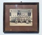 Vintage Old Rare Indian Gujarat Police Battalion Black & White Group Photograph