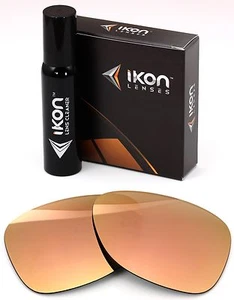 Polarized IKON Iridium Replacement Lenses For Oakley Dispatch 2 Rose Gold Mirror - Picture 1 of 8