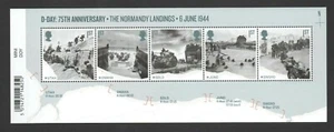 GB 2019 D DAY 75. BRIEFMARKE MINIATURBLATT - Bild 1 von 1