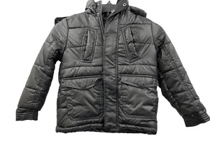 Urban Republic Little Boys' Military Style Nylon Jacket Black 5-6 Winter coat - Picture 1 of 10