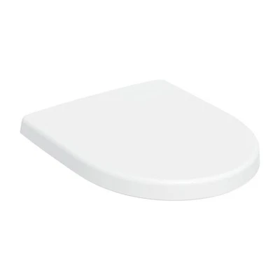 Geberit iCon WC-Sitz 574120000 Scharniere Edelstahl, weiß - Bild 1 von 4