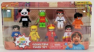 2019 Just PlayRyan's World 8 Piece Collectible Figure Set Pocket Watch Toy  - Picture 1 of 4