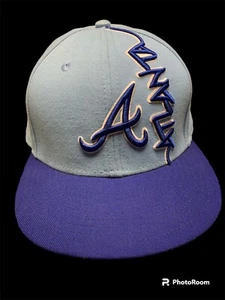CAPPELLO NEW ERA 59FIFTY CLUB ATLANTA BRAVES MONTATO TAGLIA 8 NUOVO - Foto 1 di 14