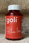 Goli Apple Cider Vinegar Gummies 60 Count New Sealed Bottle Expiration 11/22