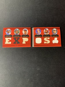 2007 Triple Threads Relics /36 Guerrero Martinez Alou Carter Dawson Johnson