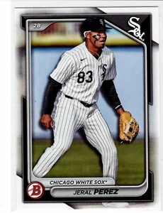 Jeral Perez Chicago White Sox 2024 Bowman Draft ** - Picture 1 of 2