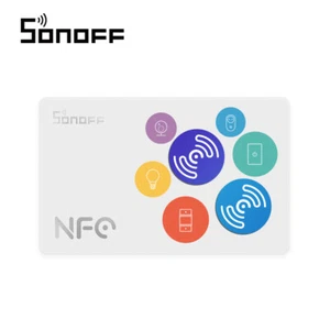 SONOFF NFC Tag 215 Chip 540 bajtów Odporna na metal pojemność Łatwy w użyciu - Zdjęcie 1 z 11