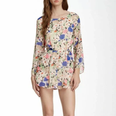 Mameluco floral de neón brillante exuberante Foto 1 de 4