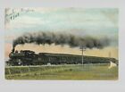 pk73613:Postcard-New England States Ltd,Central Vermont Rwy Train,St Albans,VT