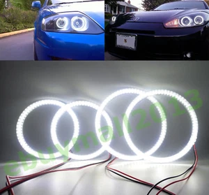 WH SMD Halo Ring For Hyundai Tiburon Sonata i30 Devi Demon Angel Eye DRL Upgrade - Picture 1 of 7