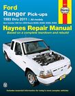 Ford Ranger Automotive Repair Manual: 1993-2011