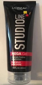 L'Oreal Paris Studio Line Mega Gel, Ultimate Control & Definition, Shine 6.8oz - Picture 1 of 2