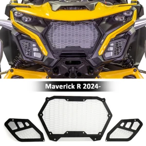 For Can-Am 2024+ Maverick R All Models 3pc Front Aluminum Grill Kit Fits - Picture 1 of 6