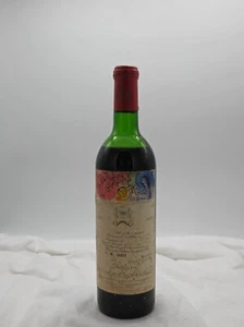 1970 Chateau Mouton Rothschild 0,75l Pauillac Premier Grand Cru - Bild 1 von 17