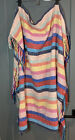 Nwt Melrose And Market Pink Multi Color Square Scarf Wrap One Size
