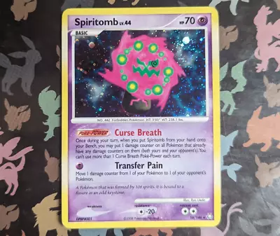 Spiritomb DP5 Legends Awakened Pokemon 1st Edition DPBP#501