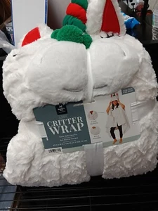 Member's Mark Cozy Critter Wrap 43" x 81" Unicorn, Super Soft One Size Fits Most - Picture 1 of 3