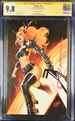 X-Men #31 David Nakayama Virgin Cover Signed CGC 9.8 - Image 1 of 2