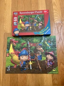 Ravensburger Mike The Knight Forest Friends 60 piece jigsaw puzzle complete - Picture 1 of 6