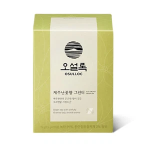 OSULLOC JEJU Orchid Green Tea 10 Tea Bags Best Organic Green Tea - Picture 1 of 6
