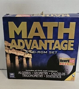 Encore Software Math Advantage 6 CD Rom Set Brand New - Picture 1 of 9