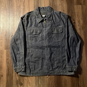 Levi's Silver Tab Jeansjacke XL Blau Jeans Baumwolle Full Zip Menswear Workwear - Bild 1 von 7