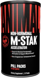 M-Stak - Muscle Builder and Anabolic Mass Gainer Supplement for Bodybuilding - L - Picture 1 of 12