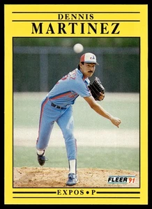 1991 Fleer Dennis Martinez Montreal Expos #238 - Picture 1 of 2