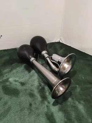 LOTE DE 2 bocinas de bombilla de bicicleta vintage - funcionan muy bien - ¿posiblemente cóndor? Foto 1 de 4