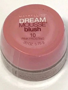Maybelline New York NUOVO Dream Mousse Blush ~ Rosa Frosting #10 - Foto 1 di 2