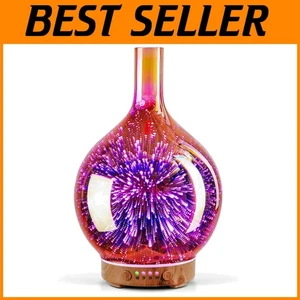 Aromatherapie Ultraschall Luftbefeuchter - Glas & Kunststoff - Bild 1 von 9