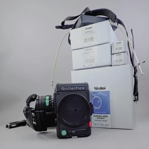 Rolleiflex 6008 SLR Body Grip Magazin 6000 Ladegerät Akkus - Bild 1 von 1